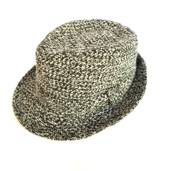 YOUTH‎ GREY FEDORA《649》marled fabric - Picture 1 of 5